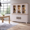 Celesto Display Unit in White and Oak