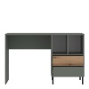 Darwin Desk 2 Drawer Green