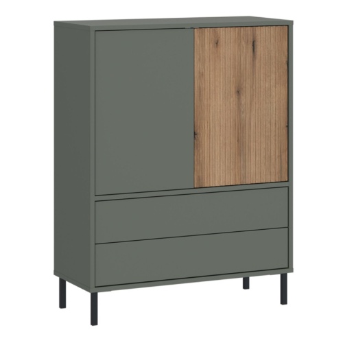 Darwin Sideboard 2 Door 2 Drawer Green