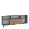 Darwin TV Cabinet 1 Door 73cm High Green