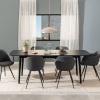 Montreux Rectangular Dining Table in Black