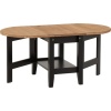 Santos Drop Leaf Coffee Table Black