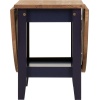 Santos Drop Leaf Coffee Table Navy Blue