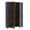 Boho 2 Display Cabinet Navy