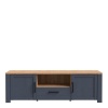 Boho 2 Door 1 Drawer TV Unit Navy