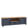 Boho 2 Door 1 Drawer TV Unit Navy