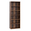 Essential Wide 5 Shelf Bookcase in Vintage Oak